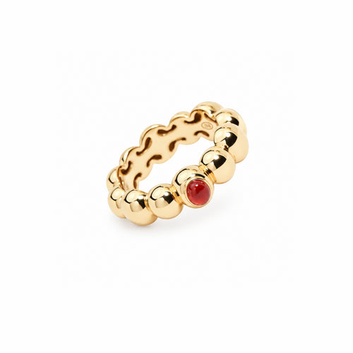 Bague Ritratto baby avec cornaline
