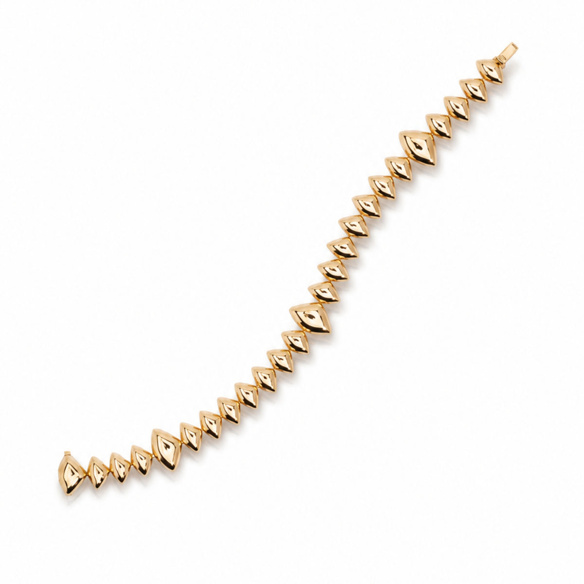 Bracciale Vela in argento 925 placcato oro 18K – Les Lulú