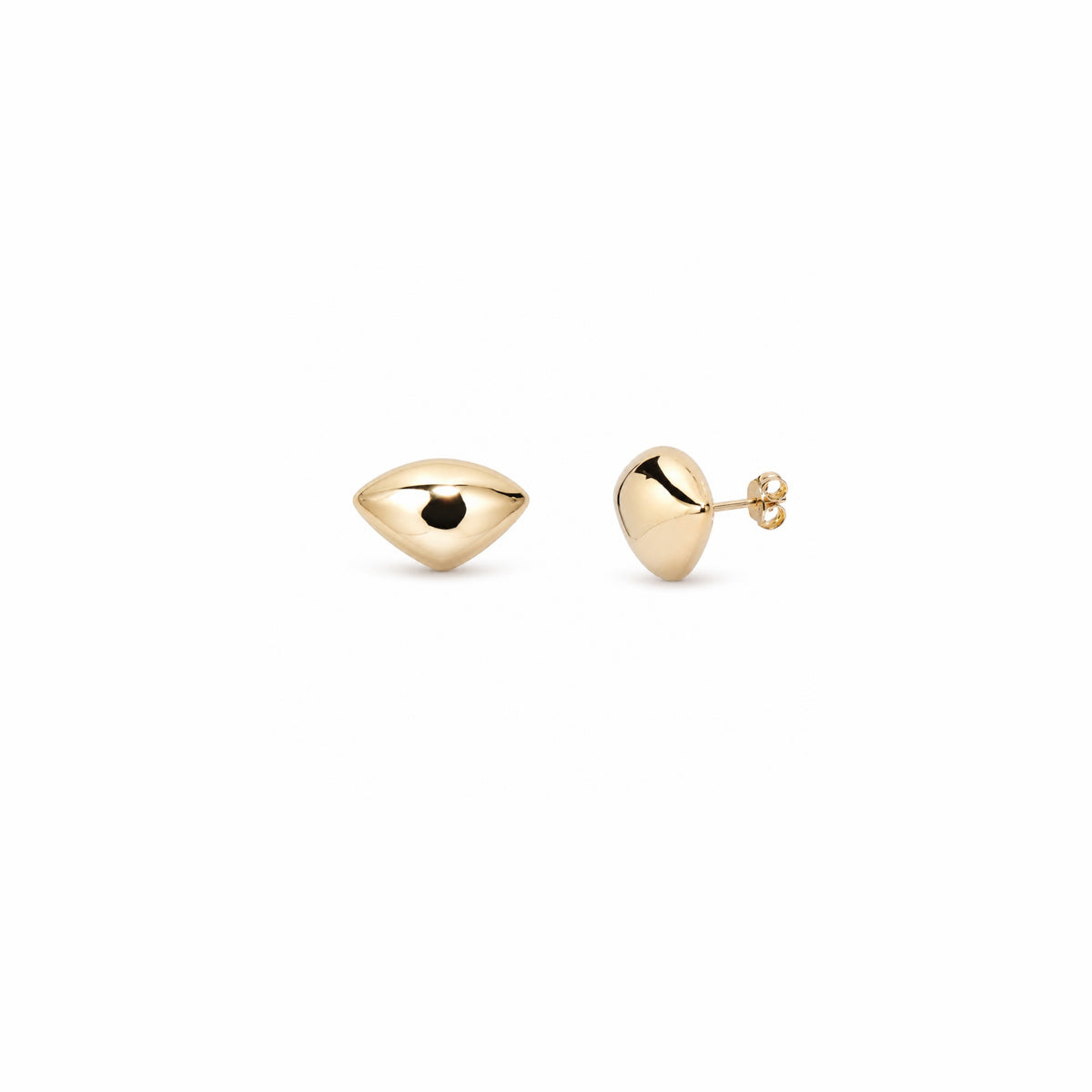 Orecchini Vela in argento 925 placcato oro 18K – Les Lulú