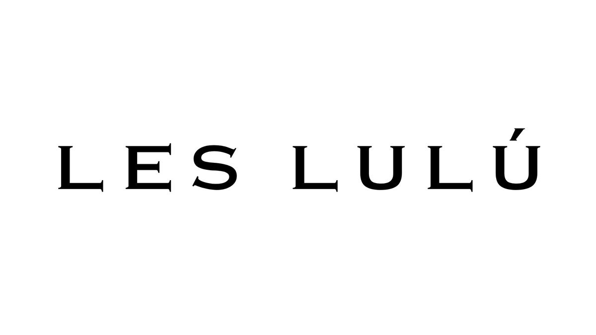 Les Lulú Logo in Schwarz