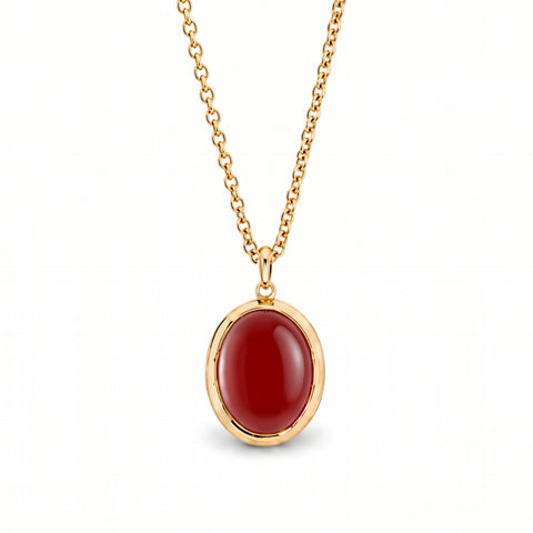Wisiorek Ritratto locket z karneolem